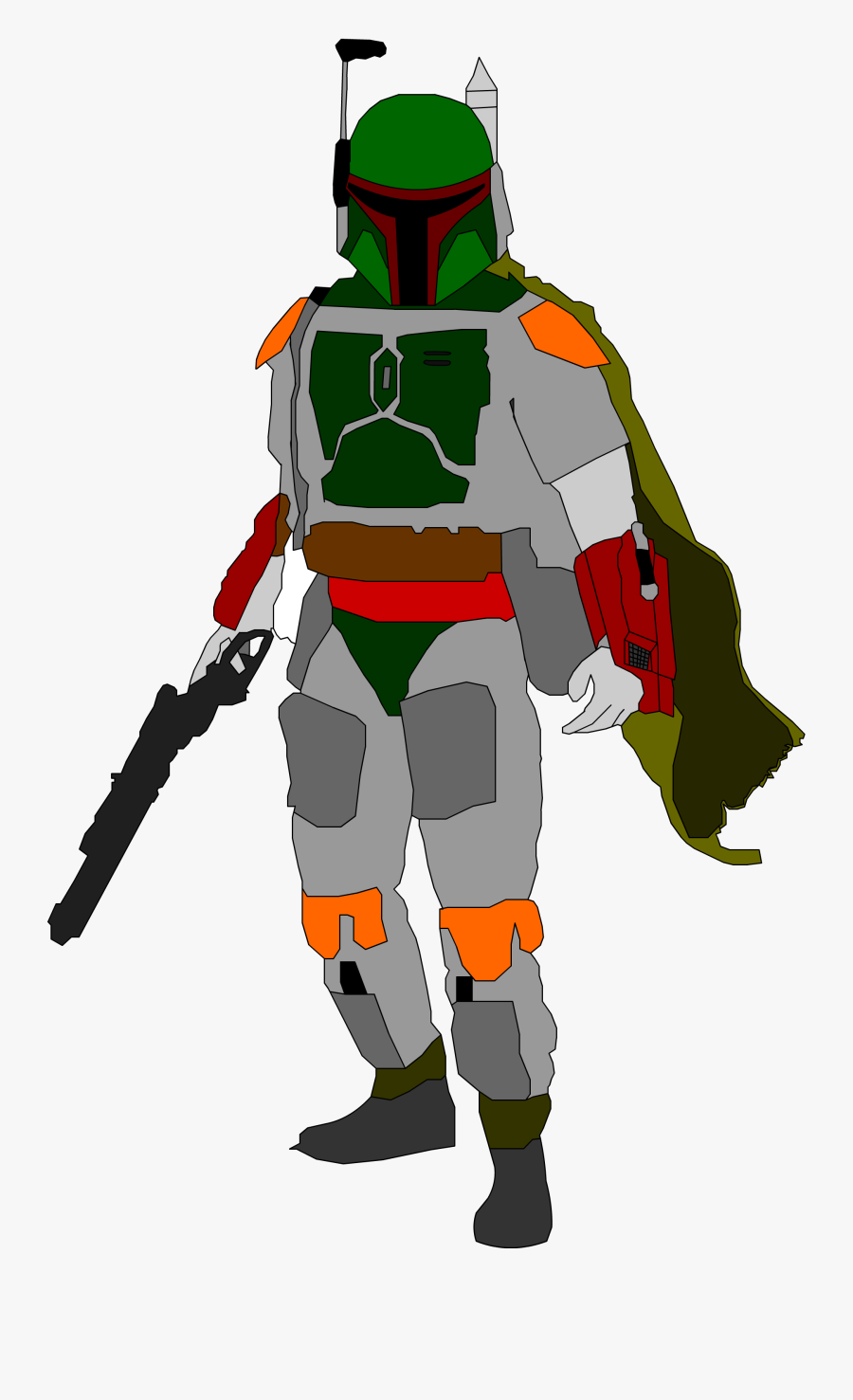 Hot Toys Boba Fett Jedi, Transparent Clipart