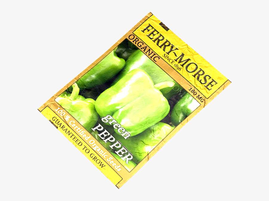 Green Bell Pepper - Seeds Dayz, Transparent Clipart