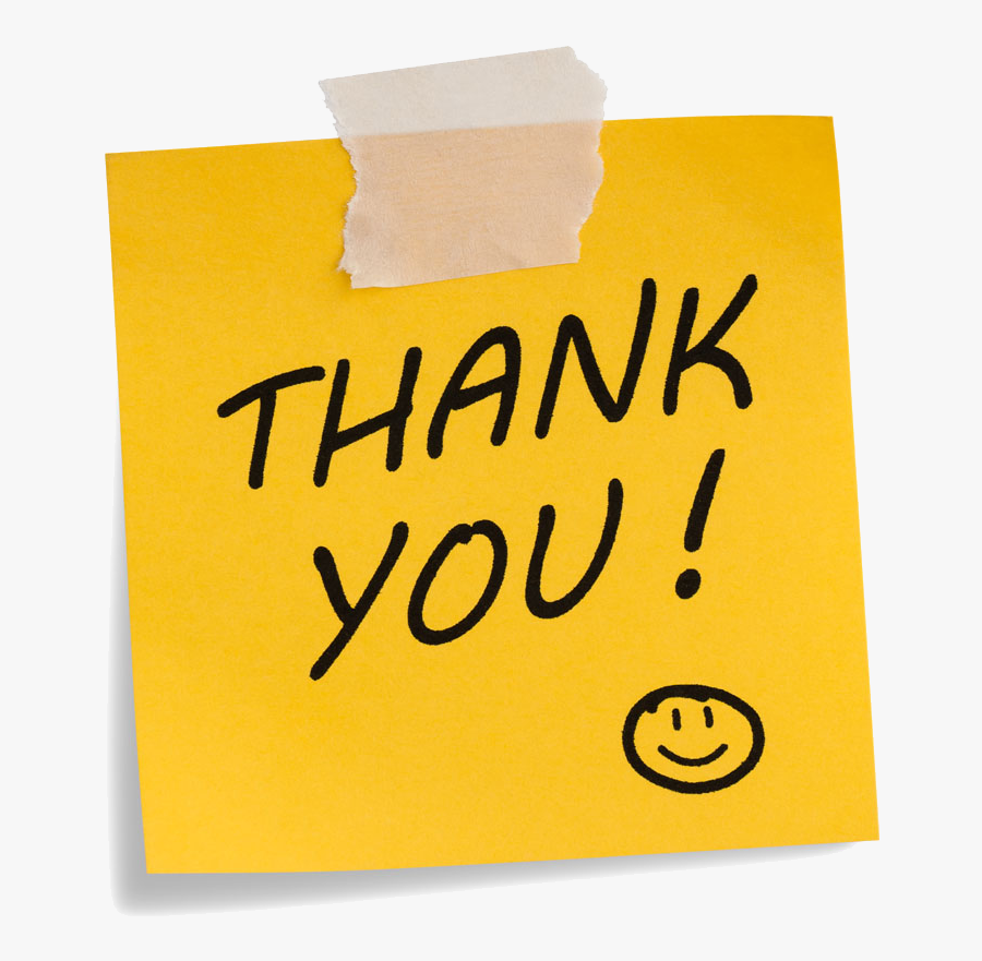 Great Thank You, Transparent Clipart