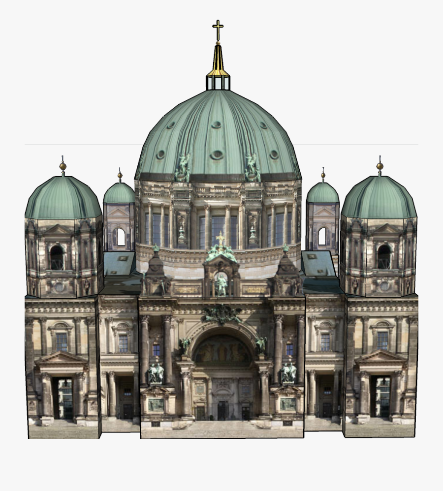 Cathedral Png File - Berlin Cathedral, Transparent Clipart