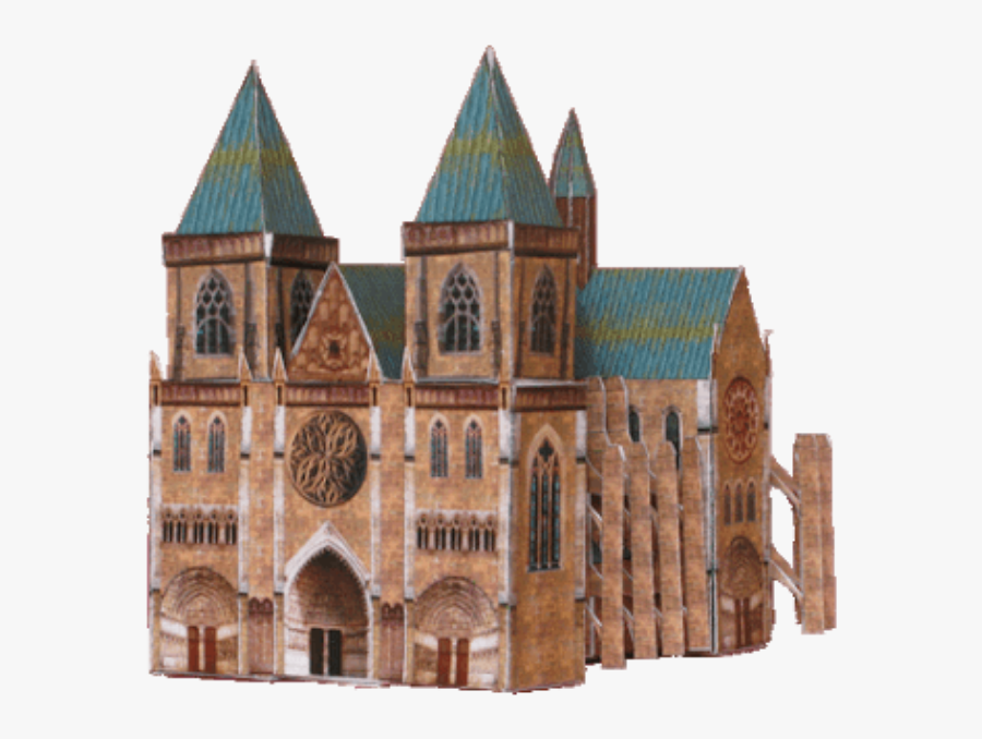 #cathedral #frenchgothic #renaissance #architecture - Gothic Cathedral, Transparent Clipart