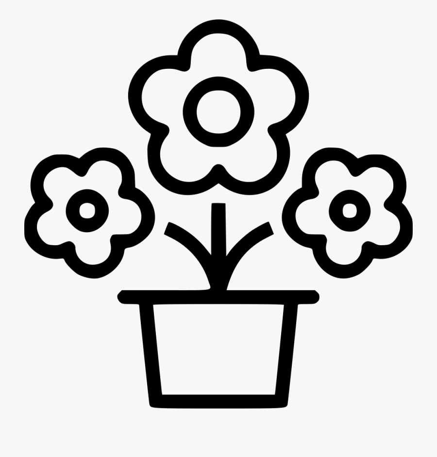 Poinsettia Clipart Flowerpot - Icon, Transparent Clipart