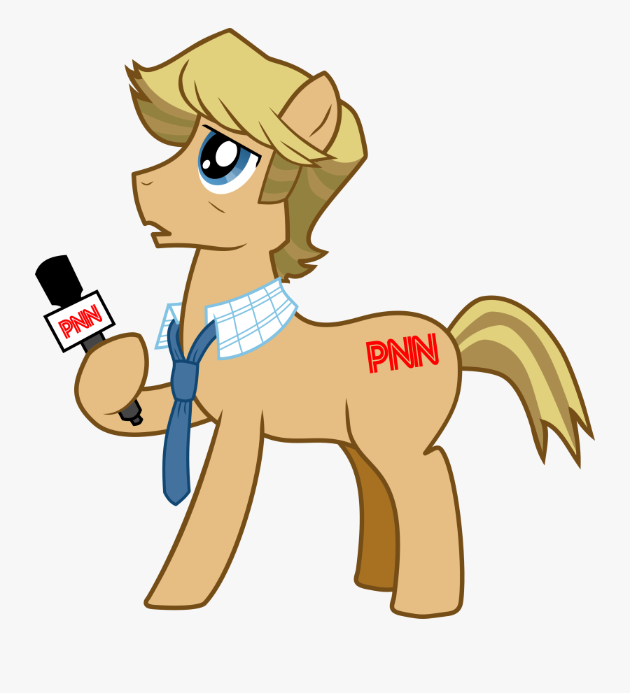 Interview Clipart Reporter Interview - My Little Pony Reporter, Transparent Clipart