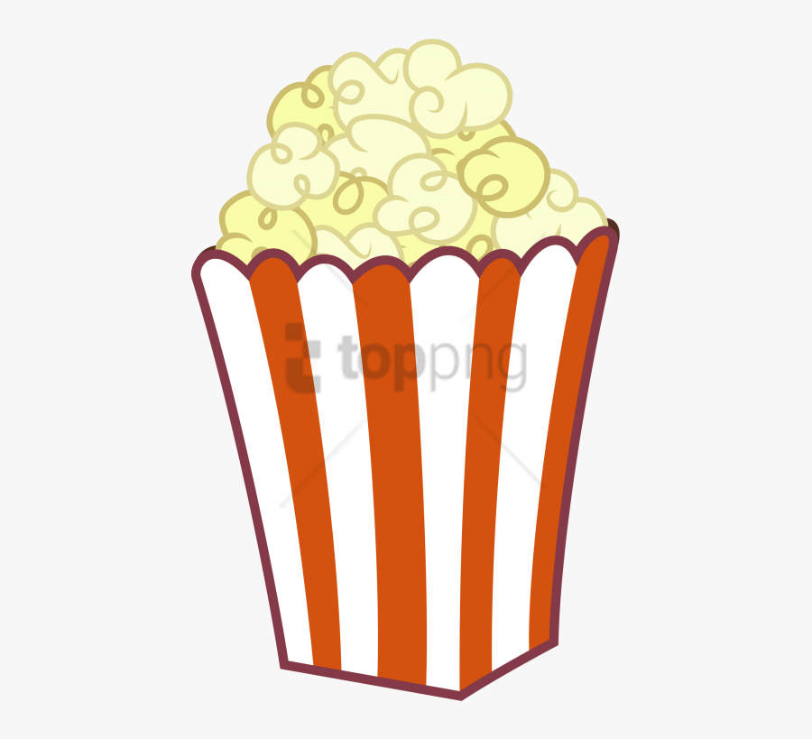 Clipart Cartoon Popcorn, Transparent Clipart