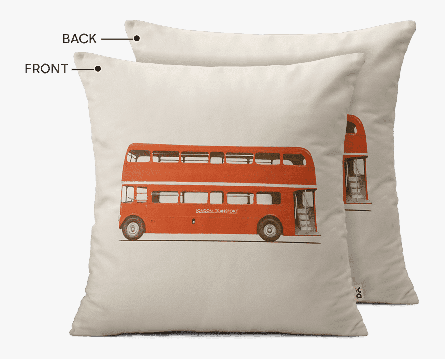 Dailyobjects London Red Bus - English Bus, Transparent Clipart