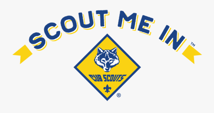 Scout Me In Logo Cub Scouts, Transparent Clipart