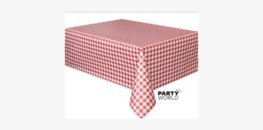 Clip Art Pink Gingham Tablecloth - Black Checkered Table Cloth, Transparent Clipart