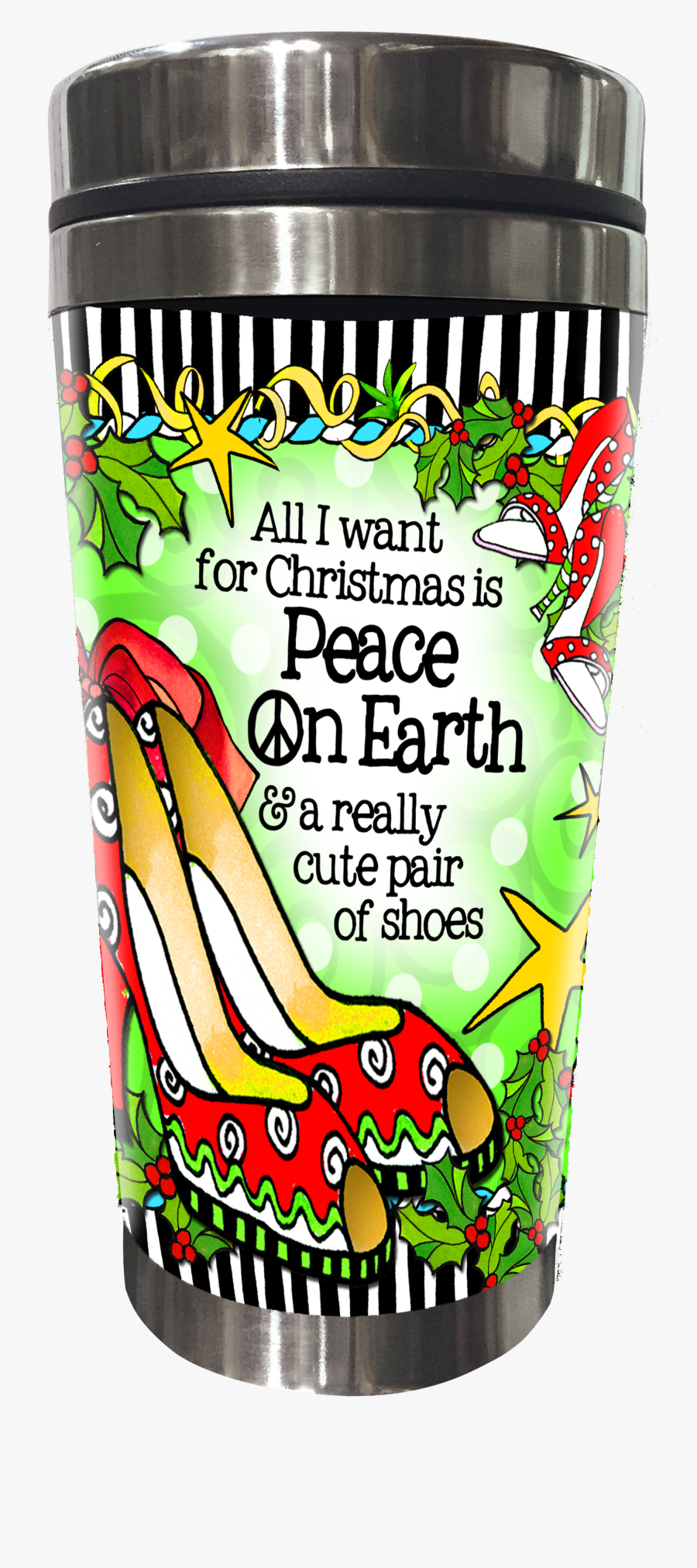 All I Want For Christmas Is Peace On Earth & A Really, Transparent Clipart