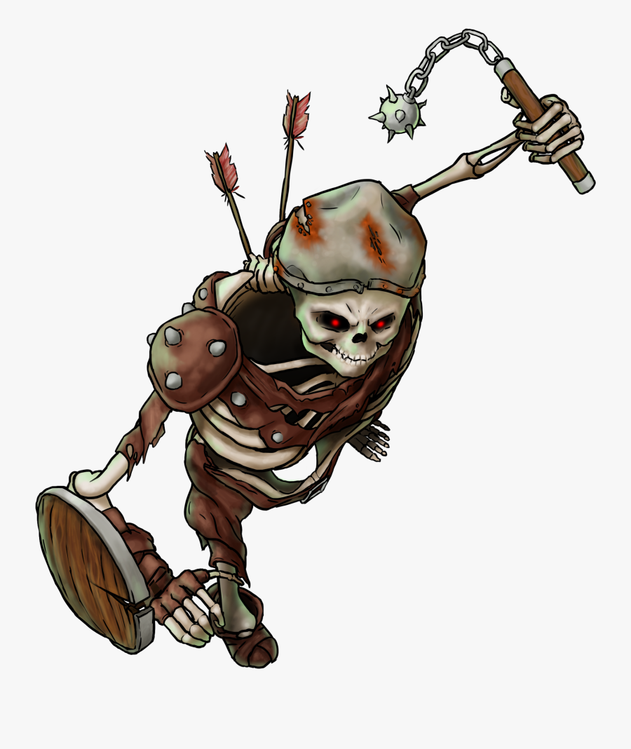 Skeleton Dnd, Transparent Clipart