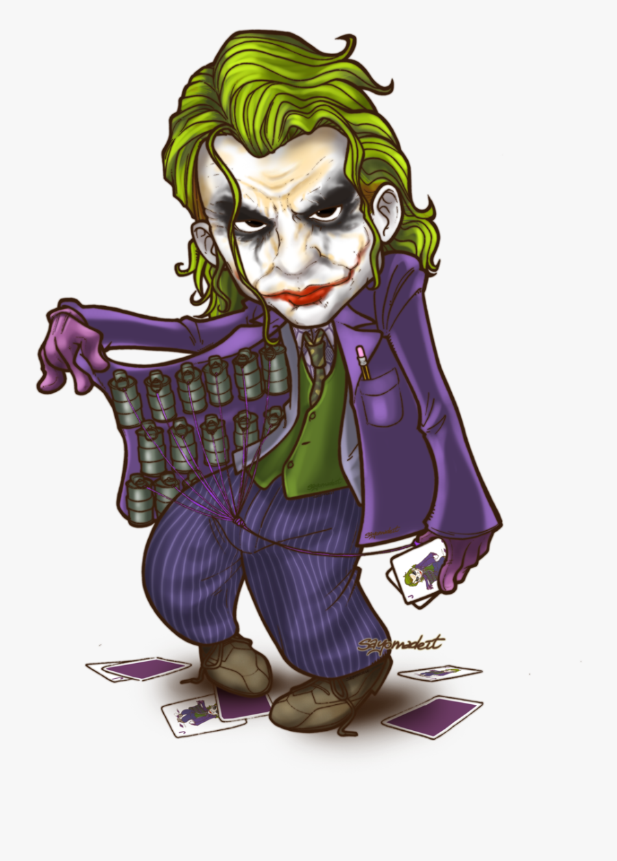Transparent The Joker Clipart - Joker Chibi Transparent , Free ...