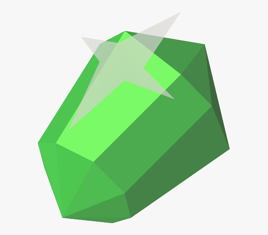 Osrs Emerald , Free Transparent Clipart - ClipartKey