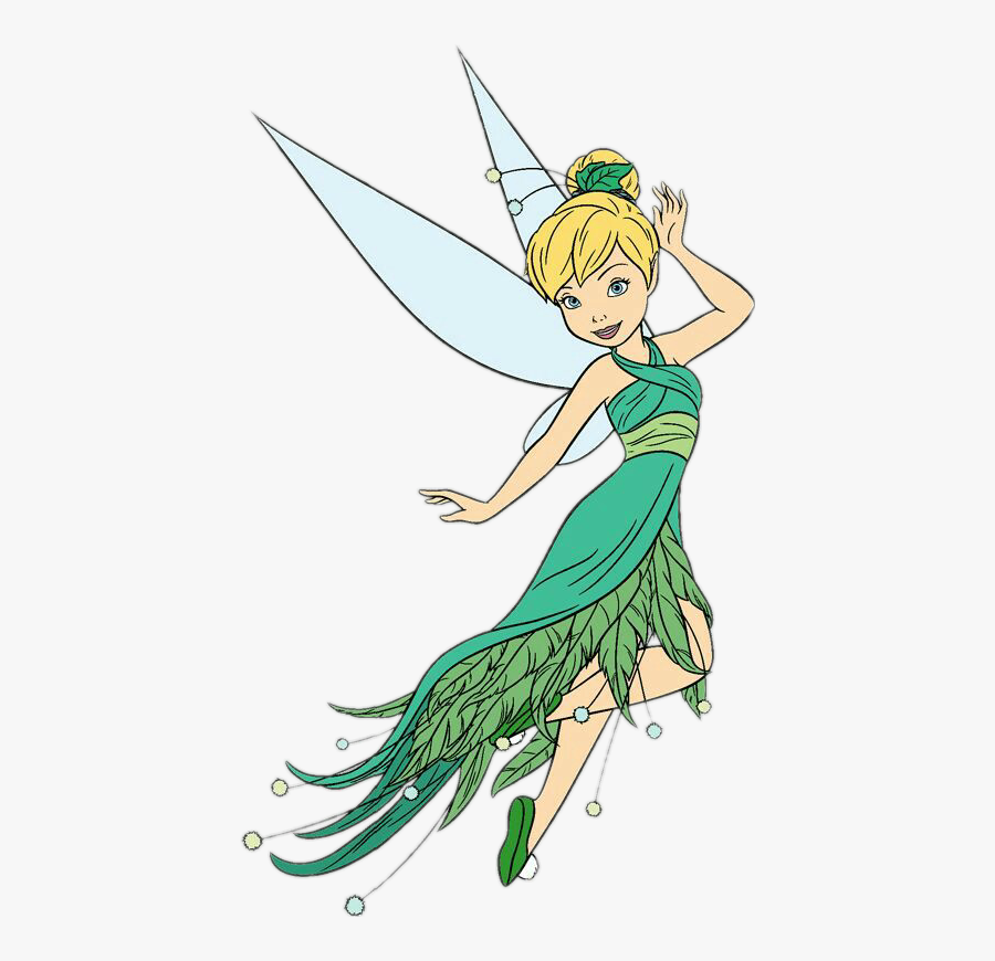 Tinkerbell Cartoon Disney Fatina Tofly Freetoedit - Cartoon, Transparent Clipart