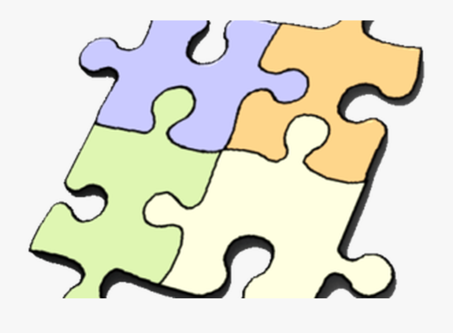 Transparent Alzheimer"s Disease Patient Clipart - Drawing Of A Jigsaw Puzzle, Transparent Clipart