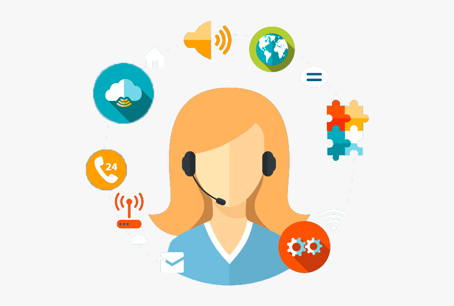 Customer Support Service, Transparent Clipart