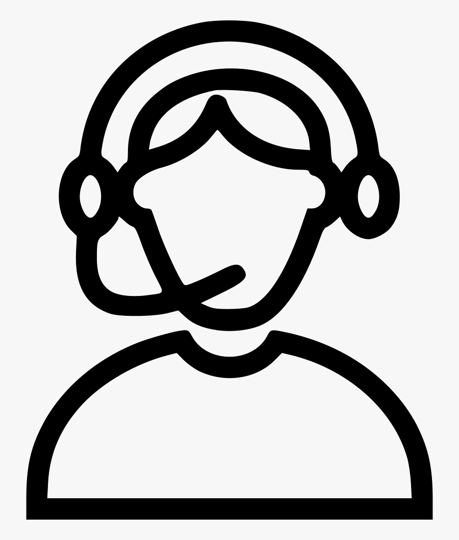 Call Center Agent Comments - Icon Call Center Agent, Transparent Clipart