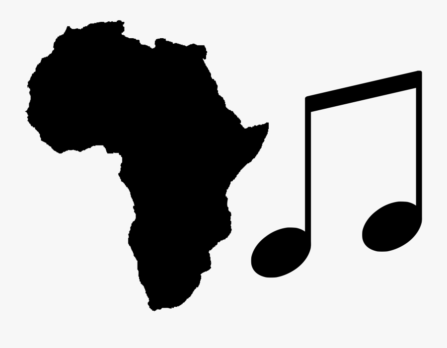 Africa Music Zp 8th Notes - Great Lakes District Africa, Transparent Clipart