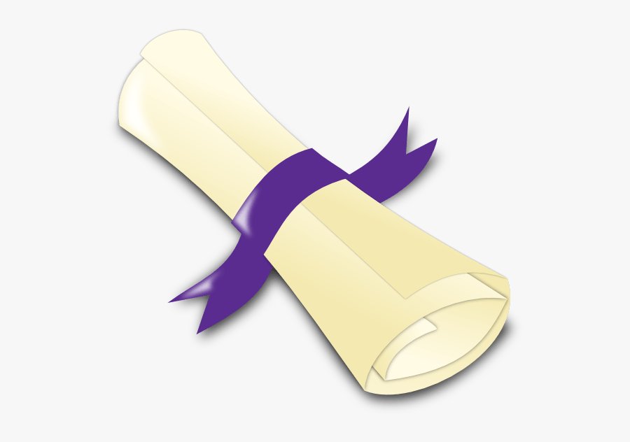 Purple Diploma Clip Art At Clker - Bts Ag Pme Pmi, Transparent Clipart