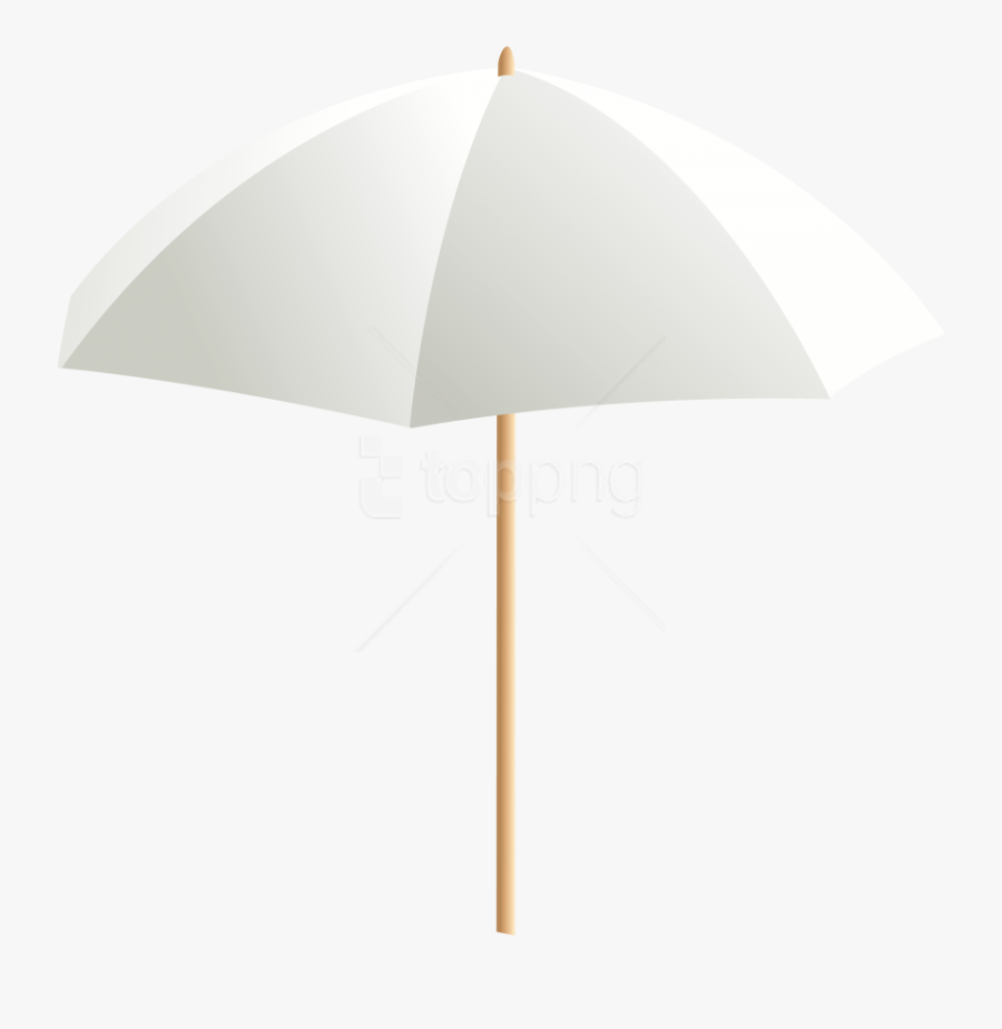 Free Png Download Beach Umbrella White Clipart Png - White Beach Umbrella Png, Transparent Clipart