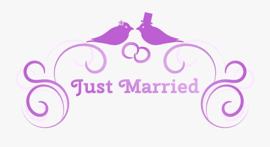 Purple Wedding Clip Art, Transparent Clipart