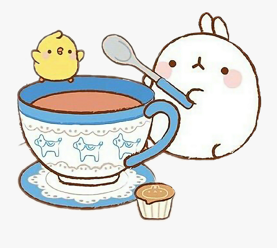 Molang Tea Clipart , Png Download - Kawaii Molang Transparent Background, Transparent Clipart