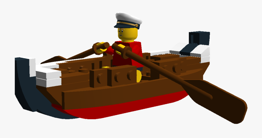 Lego Ideas Product Rowboat - Lego Rowboat, Transparent Clipart