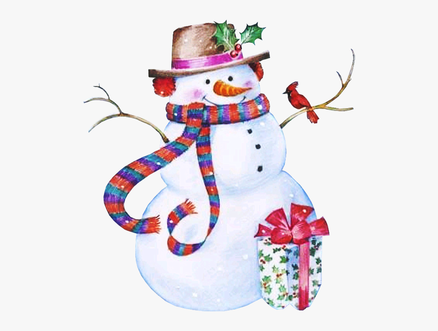 Snowman, Transparent Clipart