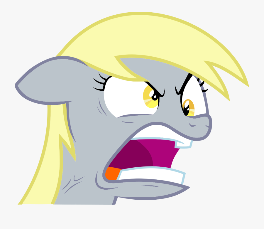 Derpy Hooves Pony Yellow Nose Facial Expression Mammal - My Little Pony Derpy Nose, Transparent Clipart