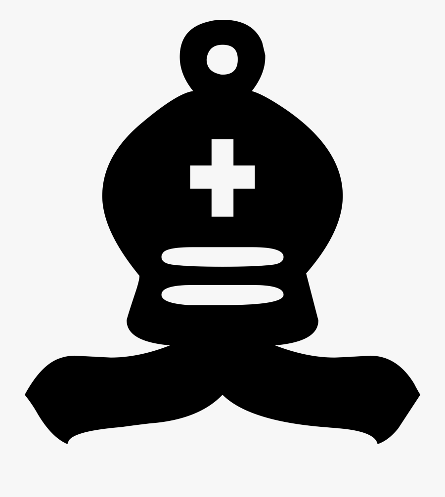 Chess Symbols Set - Black Bishop Chess Symbol , Free Transparent ...