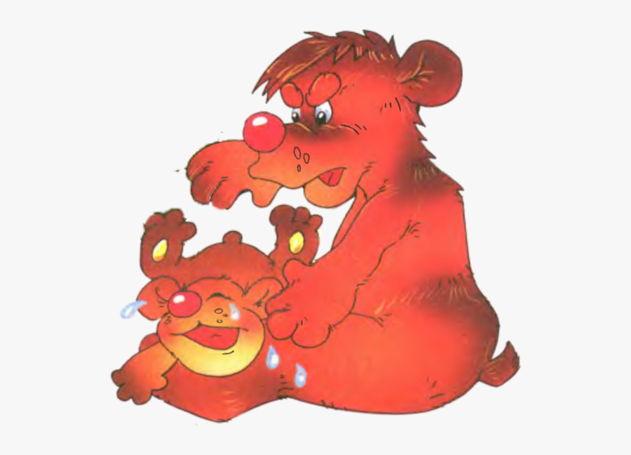 #bear #bears #discipline #spank #cartoon #teddybear - Cartoon, Transparent Clipart