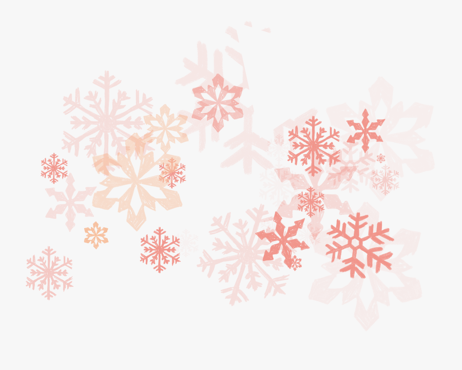 Transparent Snowflakes Background Clipart - Transparent Pink Snowflake, Transparent Clipart