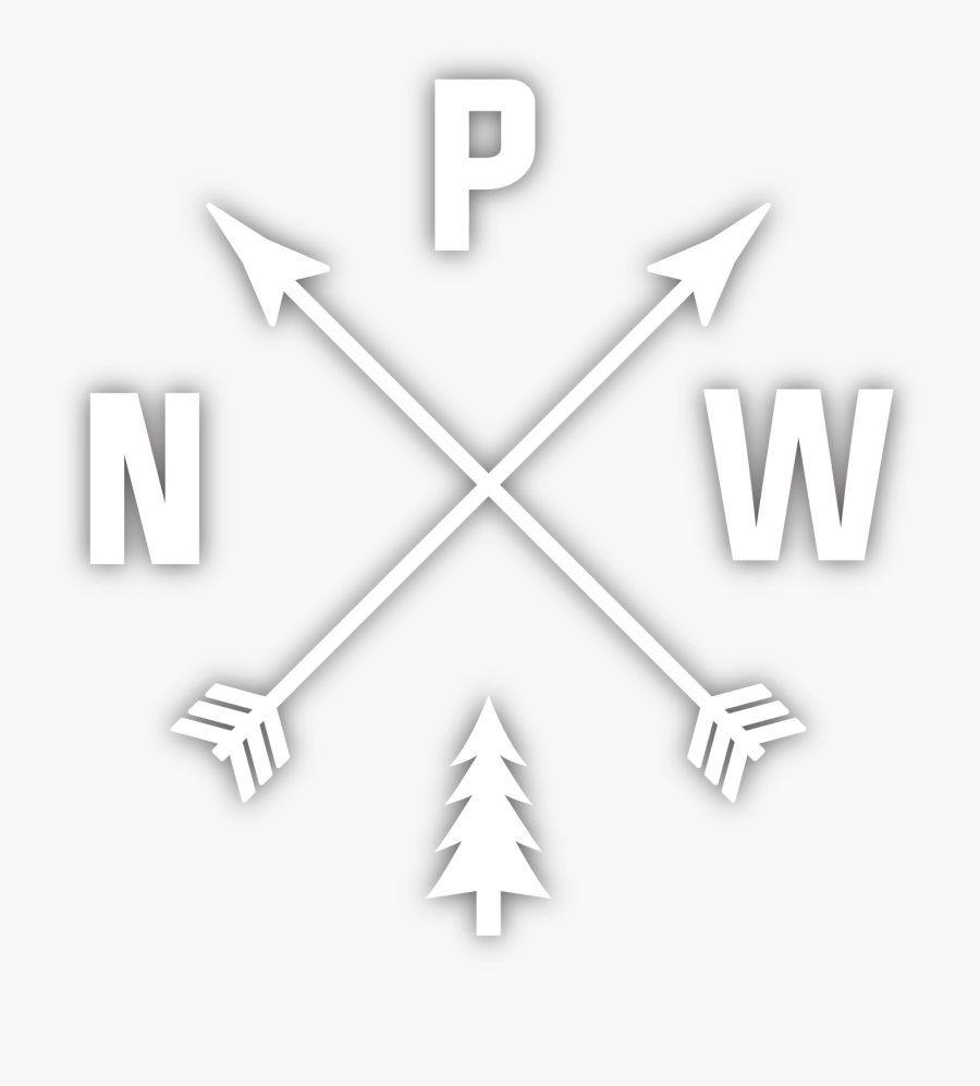 Pnw Arrows - Pacific Northwest Arrow Logo, Transparent Clipart