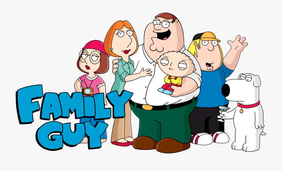 Social Art,animated Cartoon,sharing,playing With - Family Guy Family Transparent, Transparent Clipart