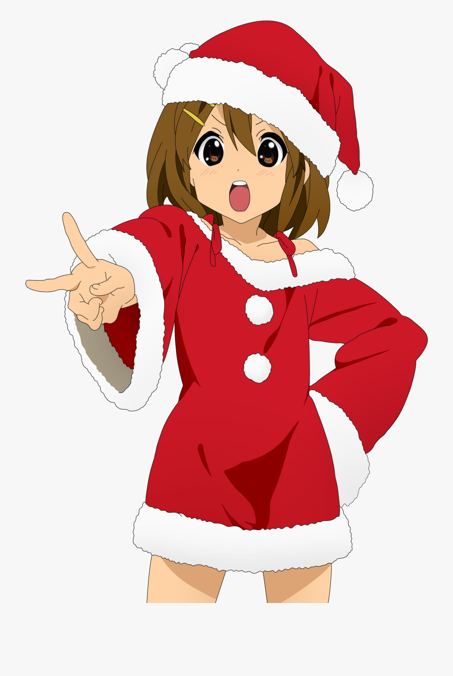 Transparent Anime Christmas Png - Transparent Rikka Takanashi Png , Free Transparent Clipart