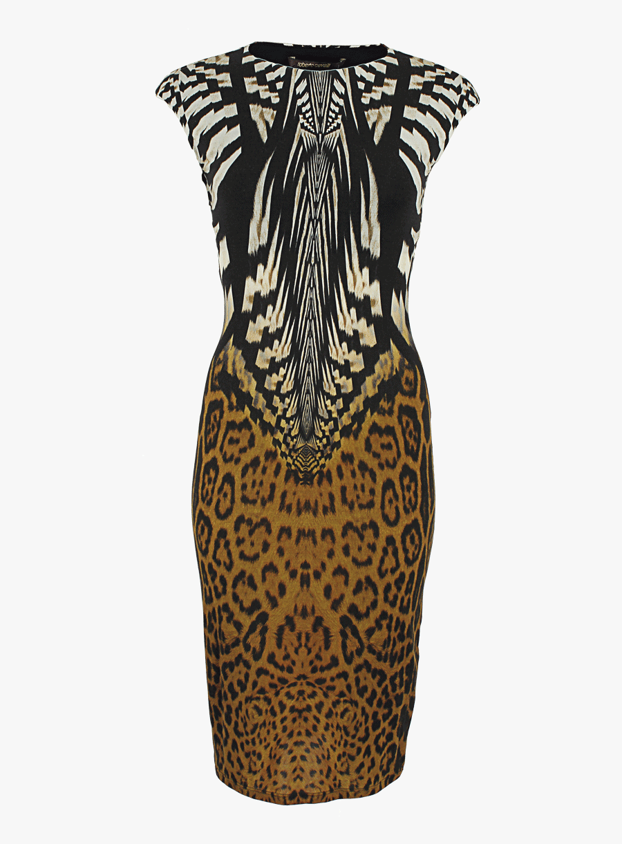 Cavalli Dress, Just Cavalli, Fashion Prints, Animal - Animal Print, Transparent Clipart