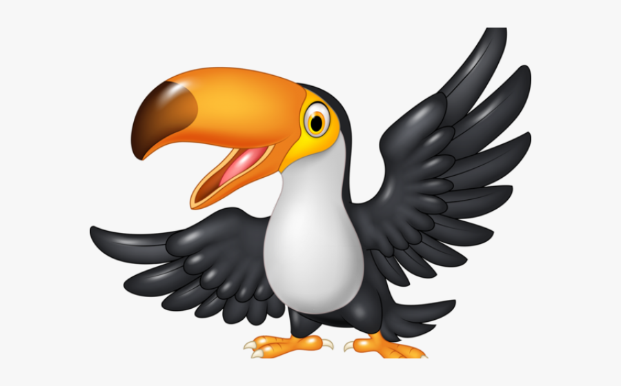 Parrot Clipart Toucan - Toucan Cartoon, Transparent Clipart