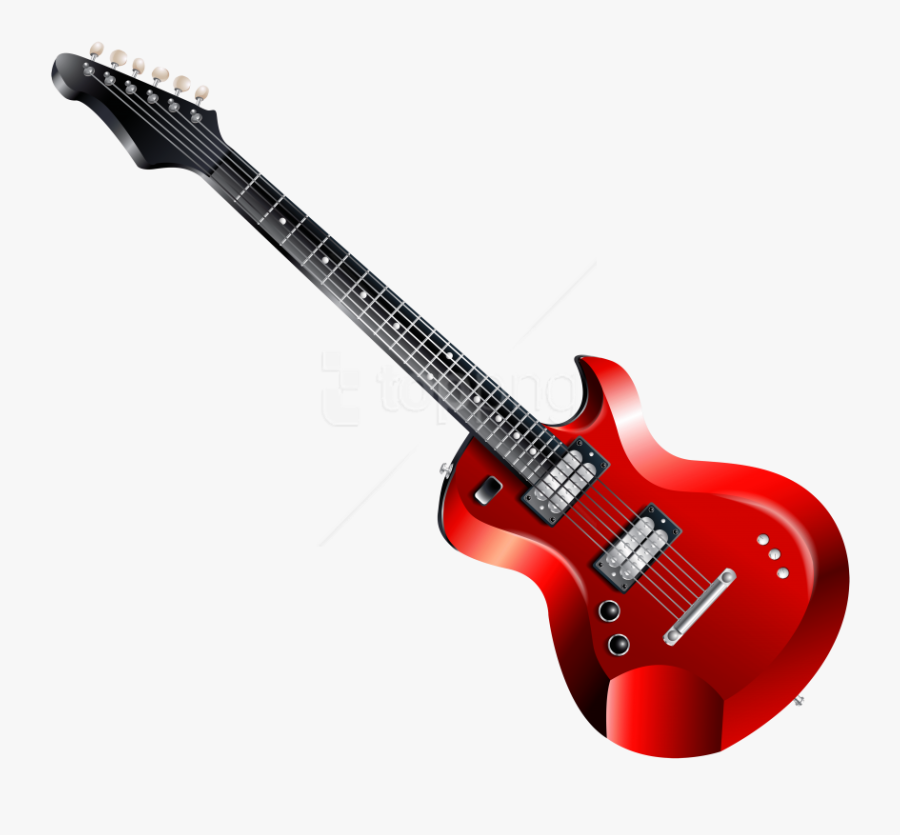 Free Png Download Red Electric Guitar Clipart Png Photo - Guitar Png Hd ...