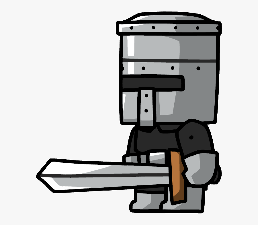 Scribblenauts Knight - Scribblenauts Unlimited Knight, Transparent Clipart
