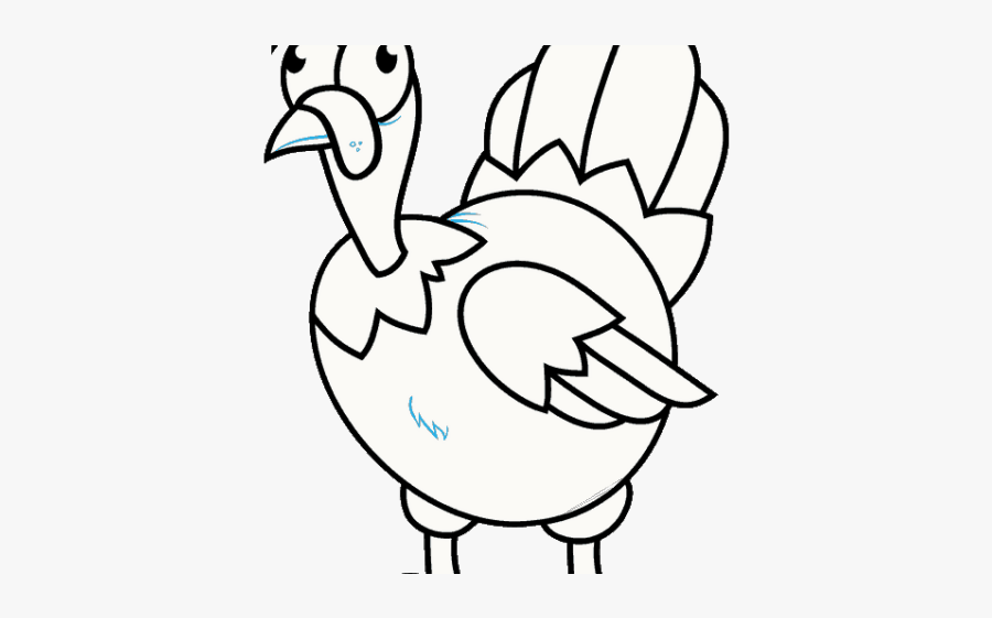 Turkey Drawings Meat, Transparent Clipart