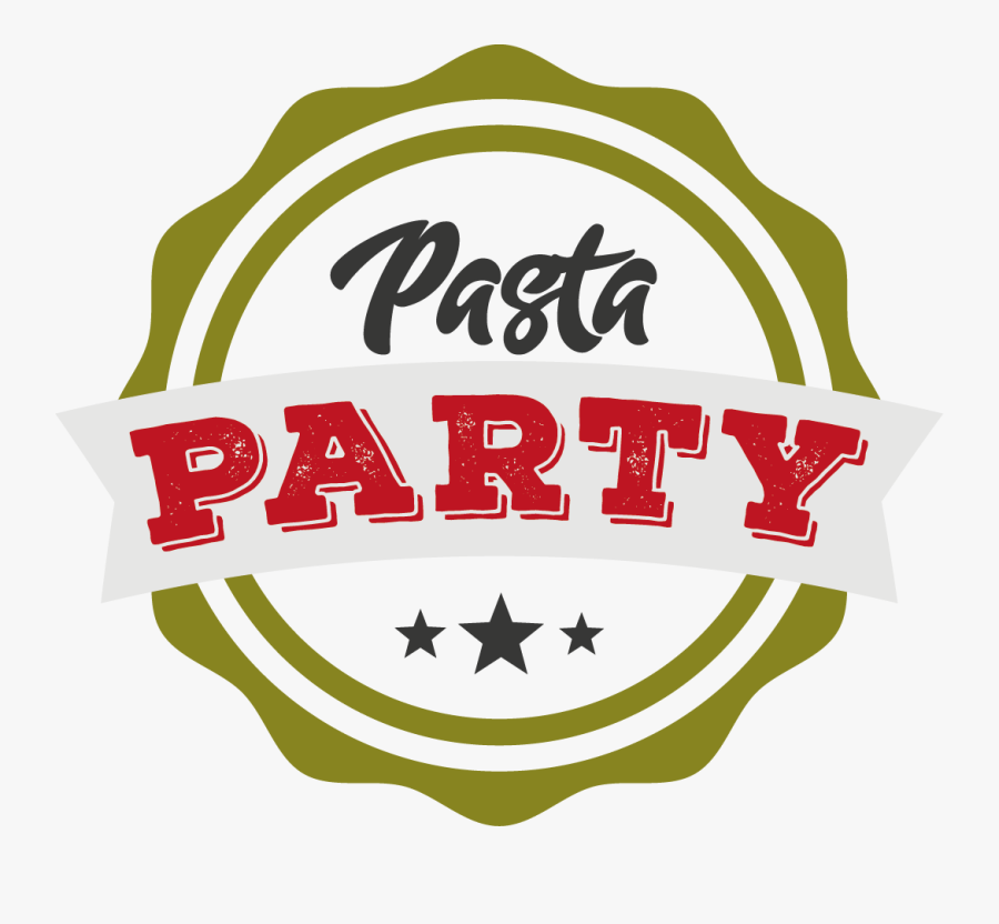 Pasta Party Clip Art, Transparent Clipart