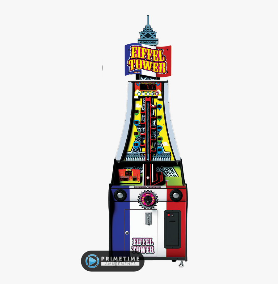 Eiffel Tower Redemption Arcade Game By Andamiro - Eiffel Tower Redemption Game, Transparent Clipart