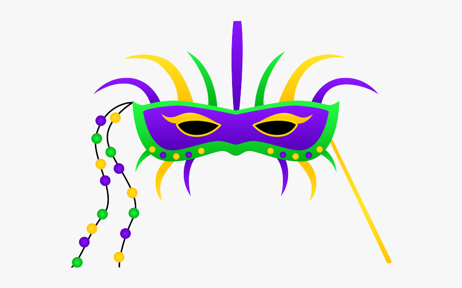 Mardi Gras Mask Without Background, Transparent Clipart