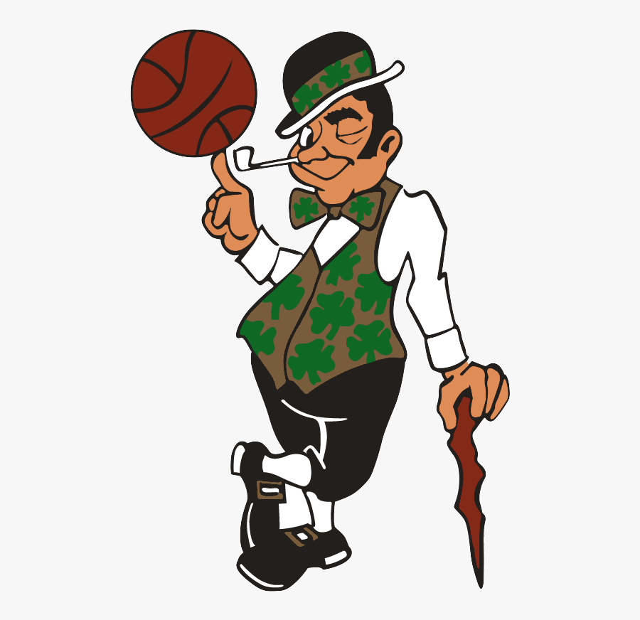 Celtics Just Guy - Boston Celtics Logo Guy, Transparent Clipart