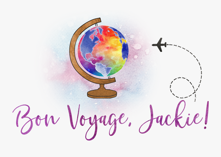 Transparent Bon Voyage Png - Globe, Transparent Clipart