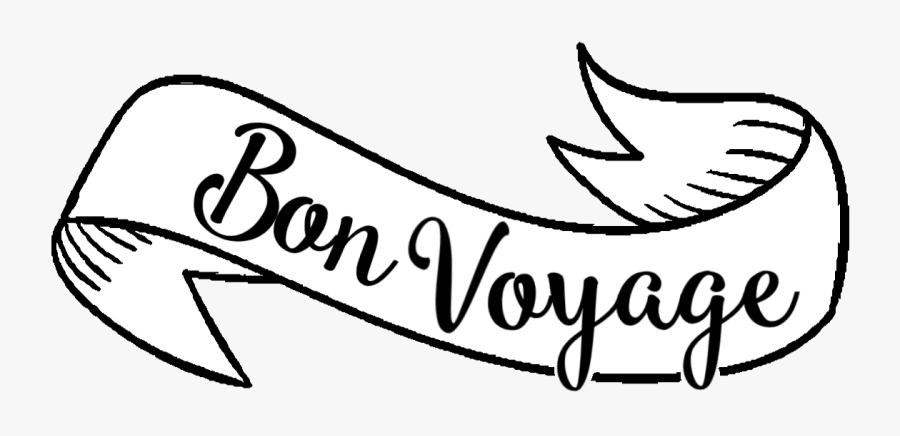 Bon Voyage En Png, Transparent Clipart