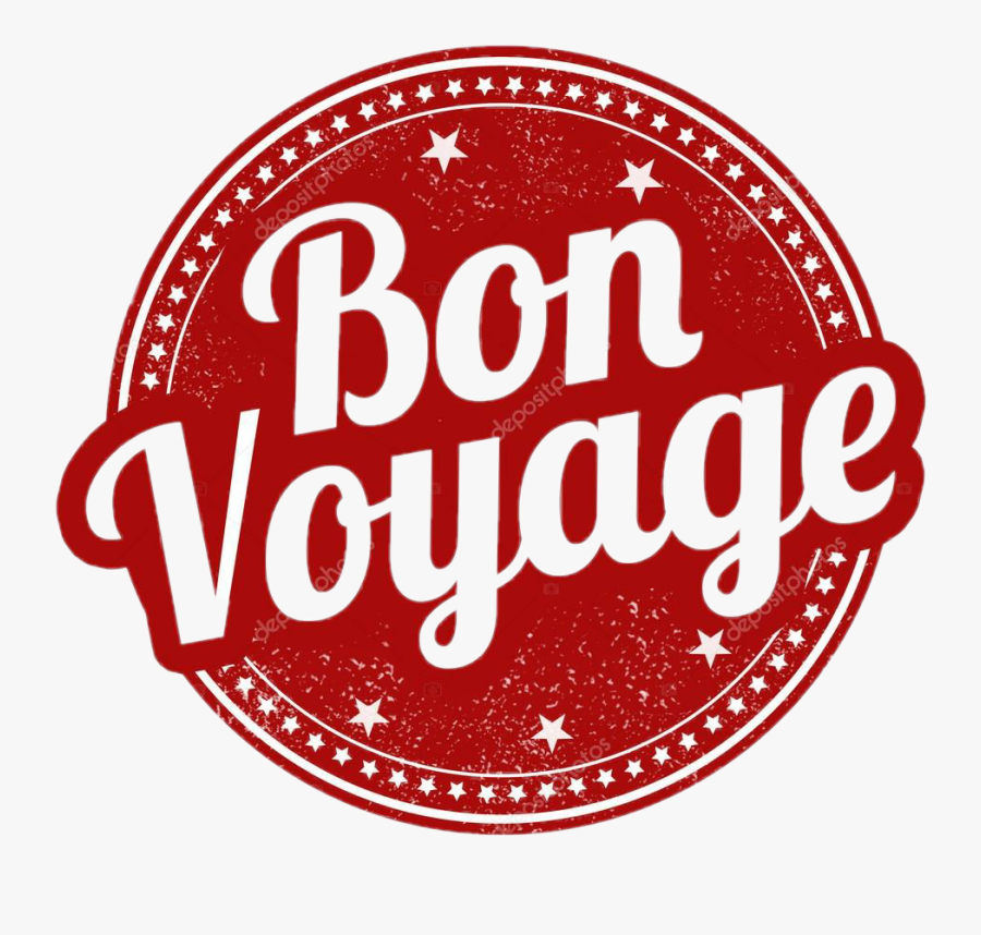 #bon Voyage - Bon Voyage Stamp Clipart, Transparent Clipart