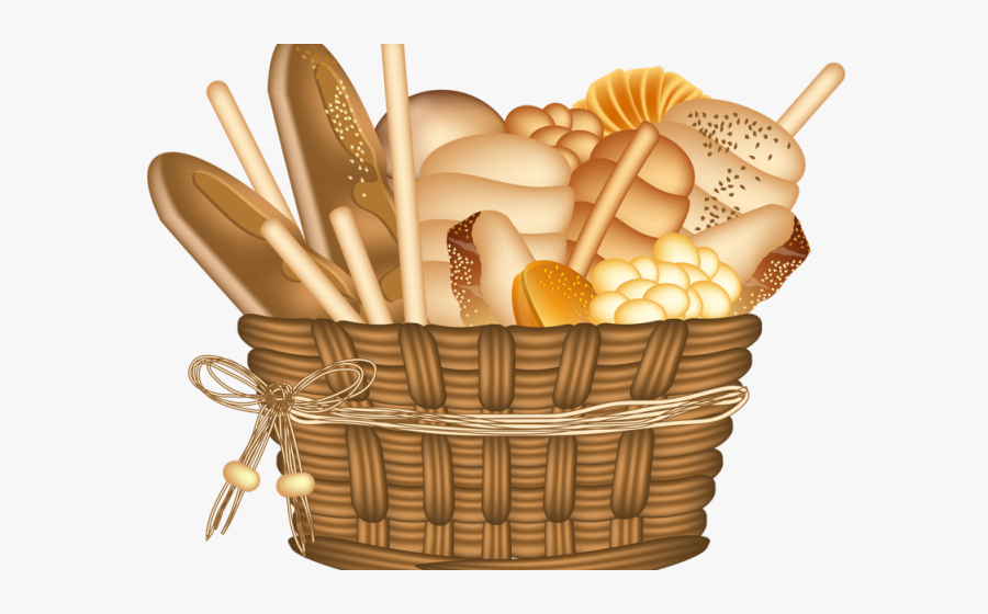 Bread Basket Clipart, Transparent Clipart