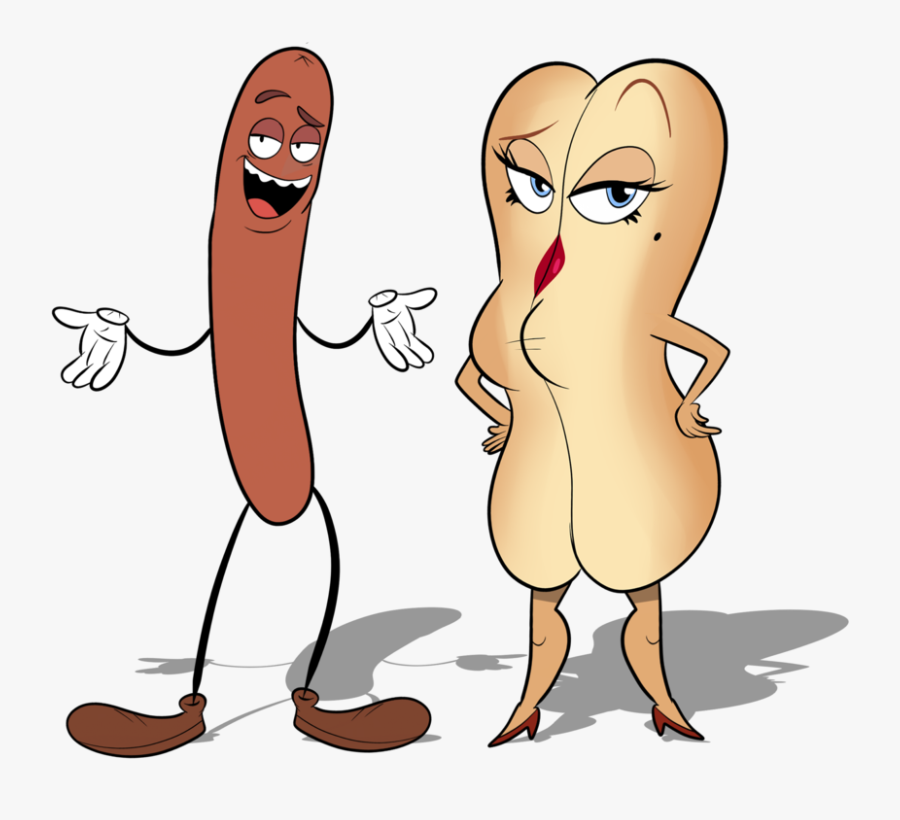 Sausage Drawing Cartoon Huge Freebie Download For Powerpoint - Frank And Brenda Sausage Party, Transparent Clipart