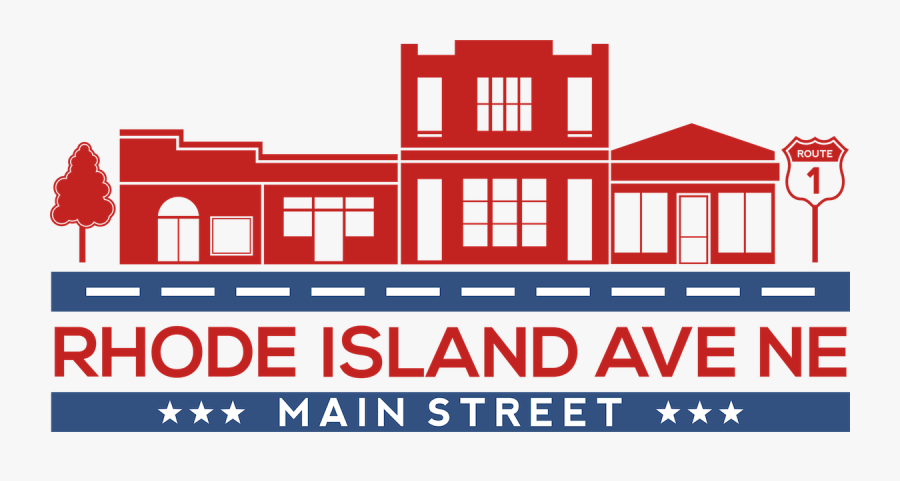 Clip Art Small Business Clipart - Rhode Island Avenue Main Street, Transparent Clipart