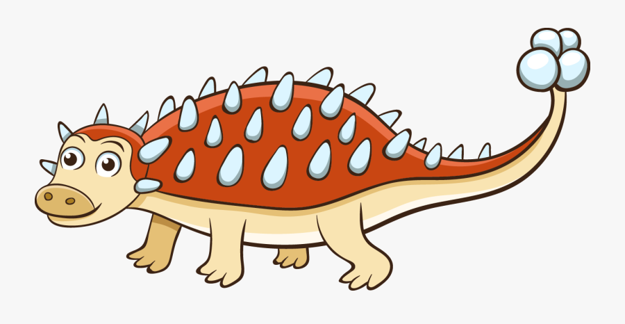 Dinosaurs Clipart Water Dinosaur - Euoplocephalus Cartoon, Transparent Clipart