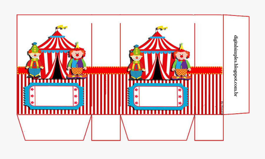 Cajitas De Circo Para Imprimir, Transparent Clipart